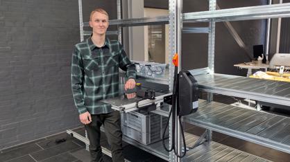 Filip built his first robot in 7th grade. Now he has jumped into entrepreneurial life: “It just feels right”